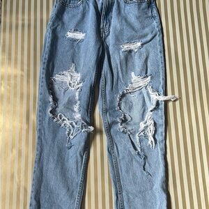Aeropostale Slim & Thick Curvy Mom Jeans